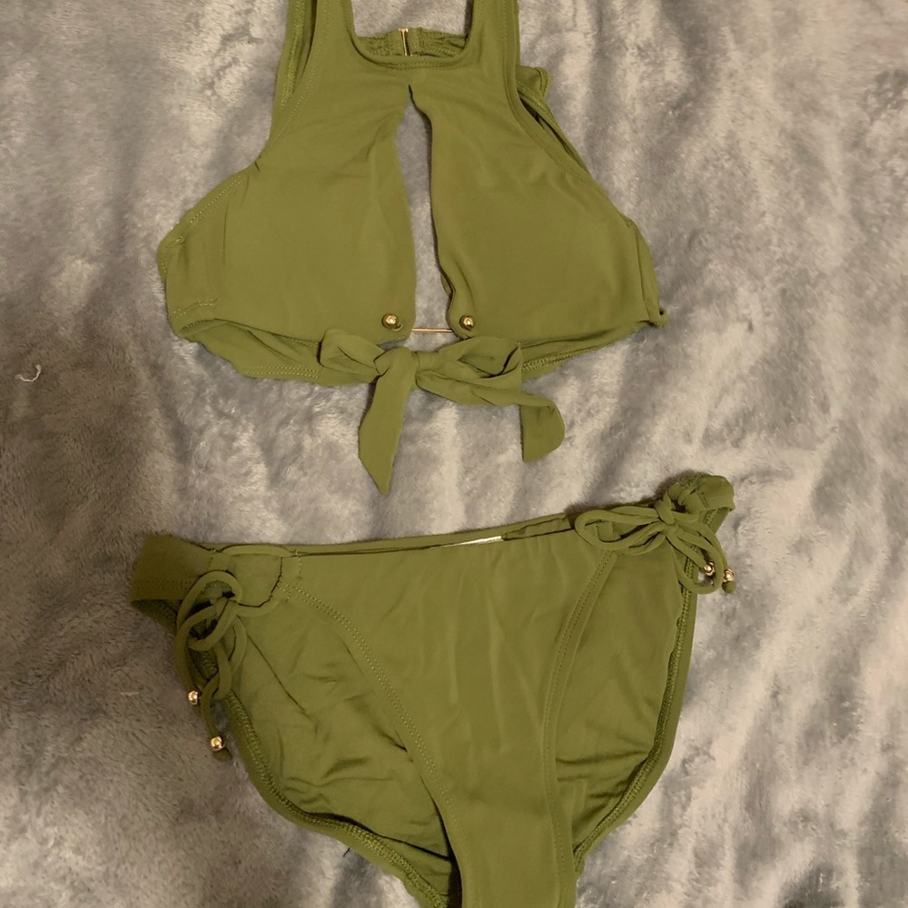 green swimsuit *never worn*